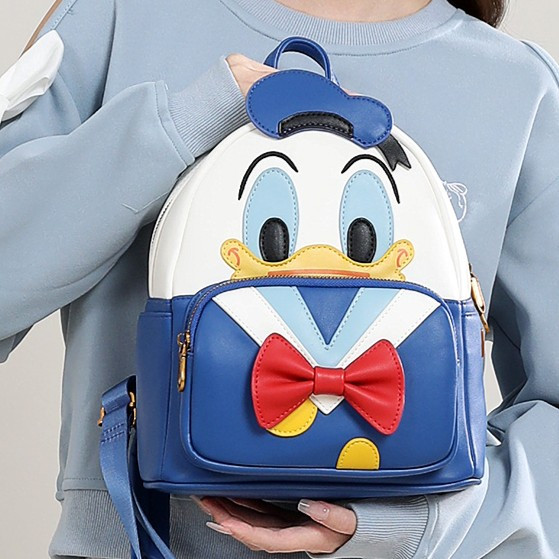 Mesuca Bag Megos Disney Donald Duck Backpack - Tas Ransel Wanita Disney Donald Duck