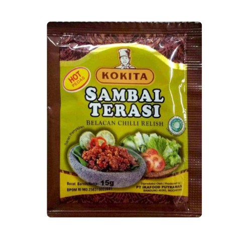 

saus sambel kokita terasi sachet 15