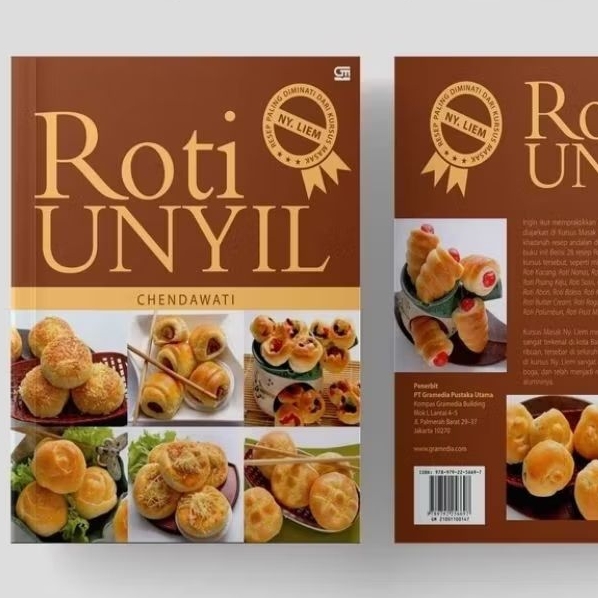 BUKU RESEP MURAH FULL COLOUR Roti Unyil by Ny. Liem