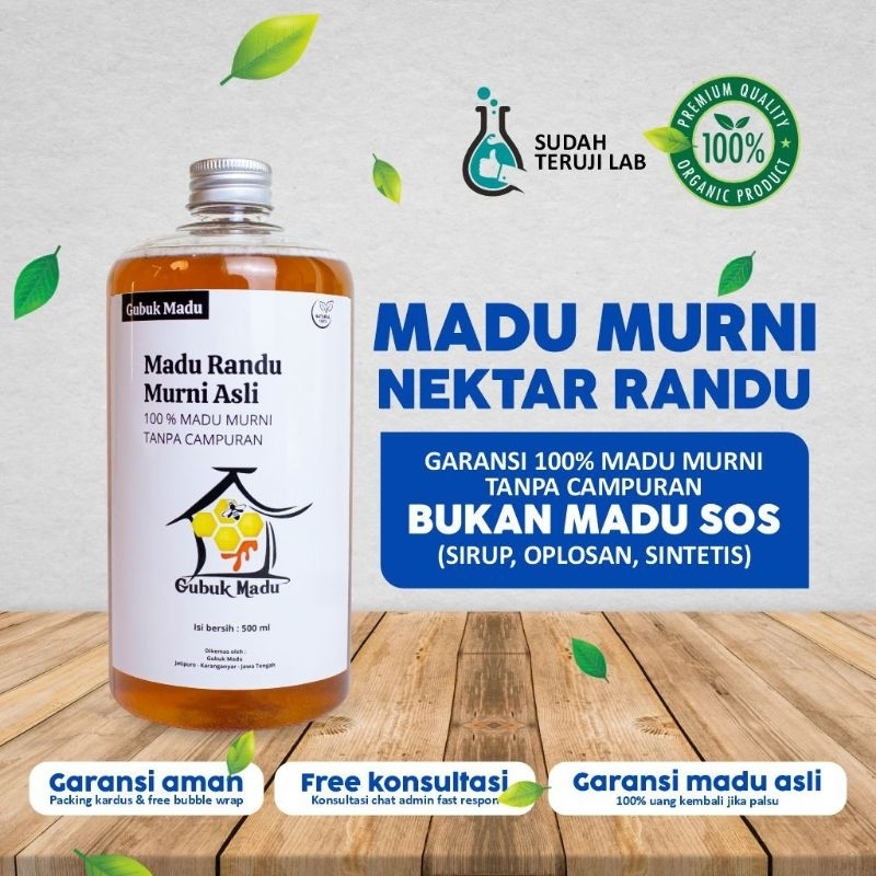 

Madu Randu Murni 100 % Original ( RAW HONEY )