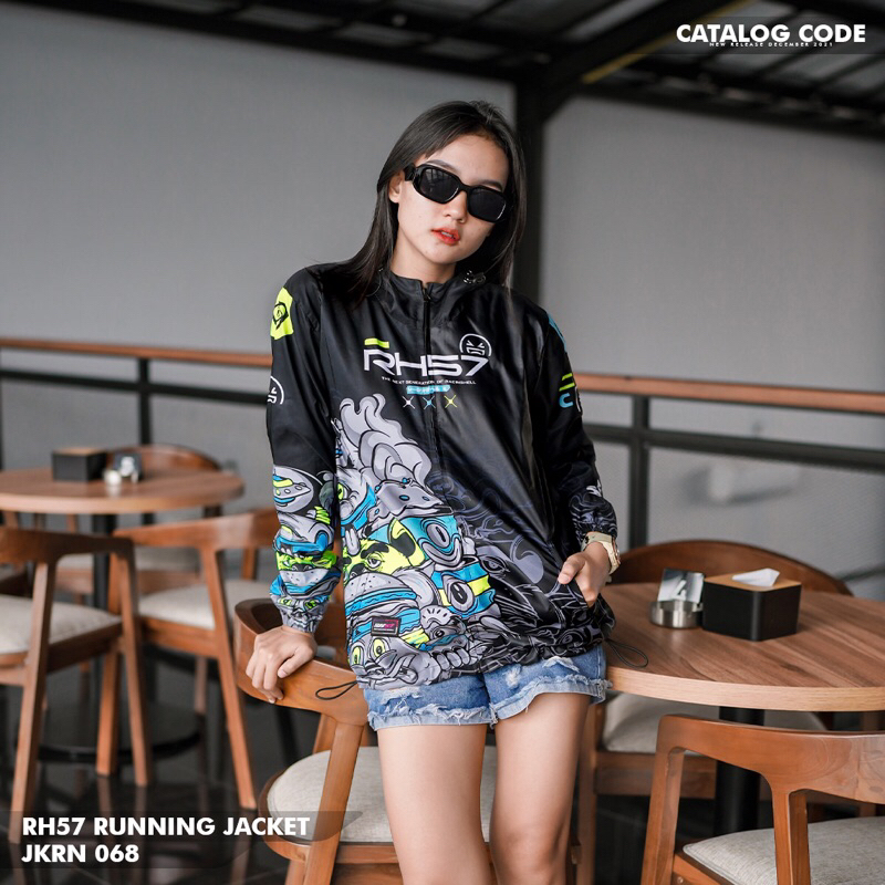 RH57 JAKET RUNNING JKRN 068 || JAKET PRIA / WANITA ( ORIGINAL )