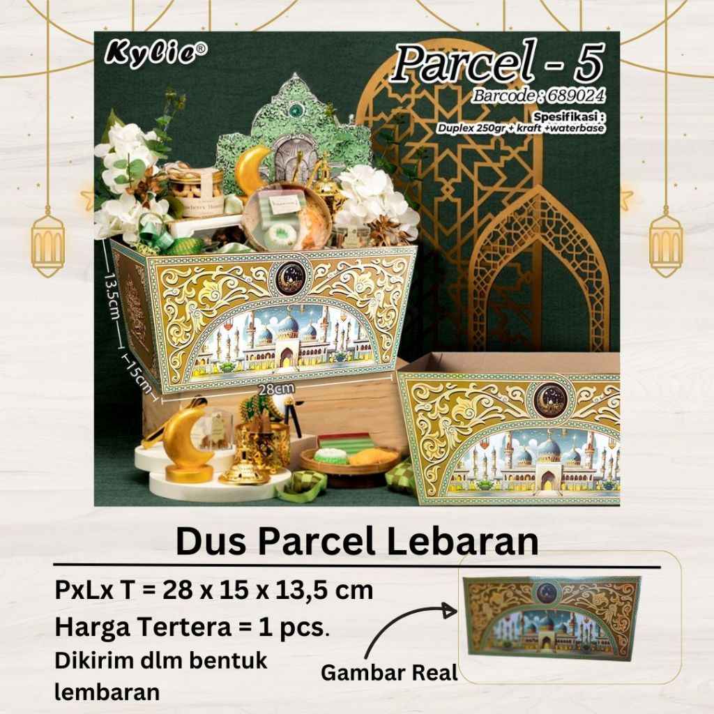 

Box Parcel Hijau edisi Lebaran Idul Fitri (minimal 5 pcs)