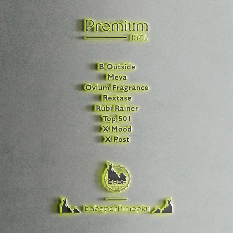 Baba Parfume Indonesia (Premium / Top Seller)