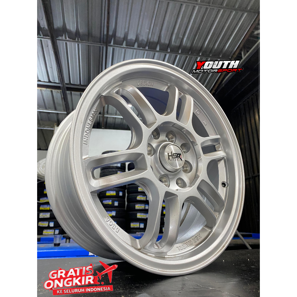 velg r15 model rpf1 hsr aeri cocok untuk brio,sigra,agya,xenia,avanza dll