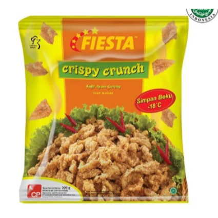 

fiesta kulit ayam/crispy crunch 300gr