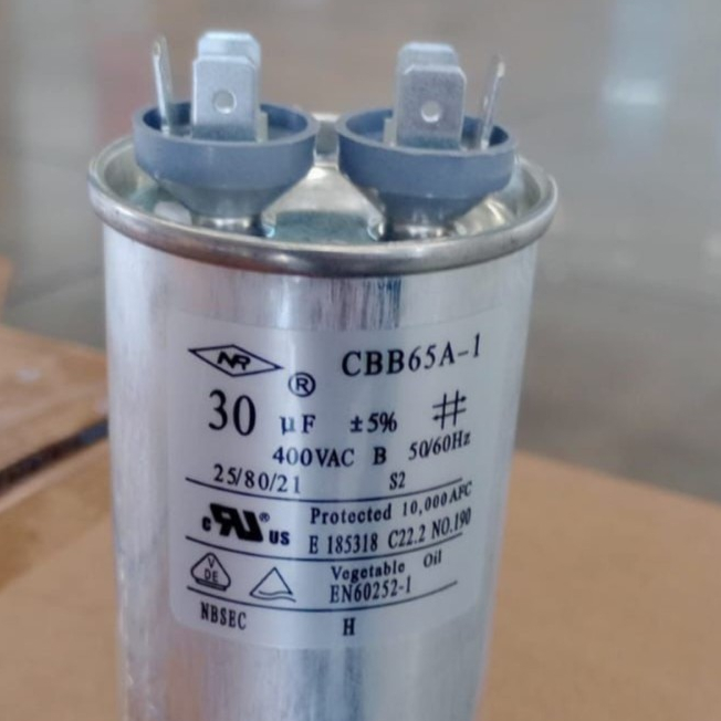 CAPASITOR 1 PK KAPASITOR AC SHARP 1PK 30uf400VAC