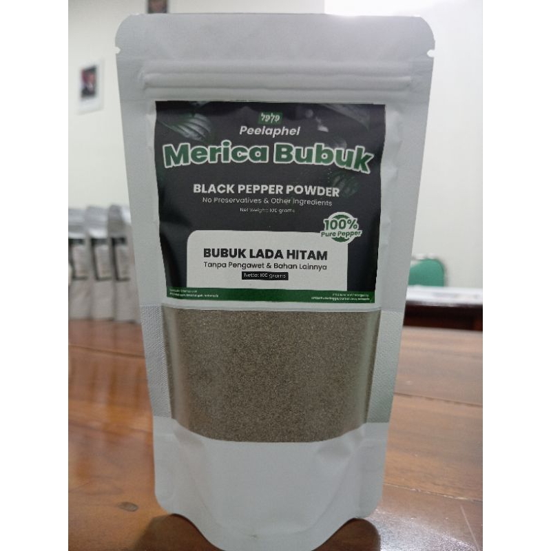 

Peelaphel Balck Pepper Powder / Merica Hitam Bubuk 100 g