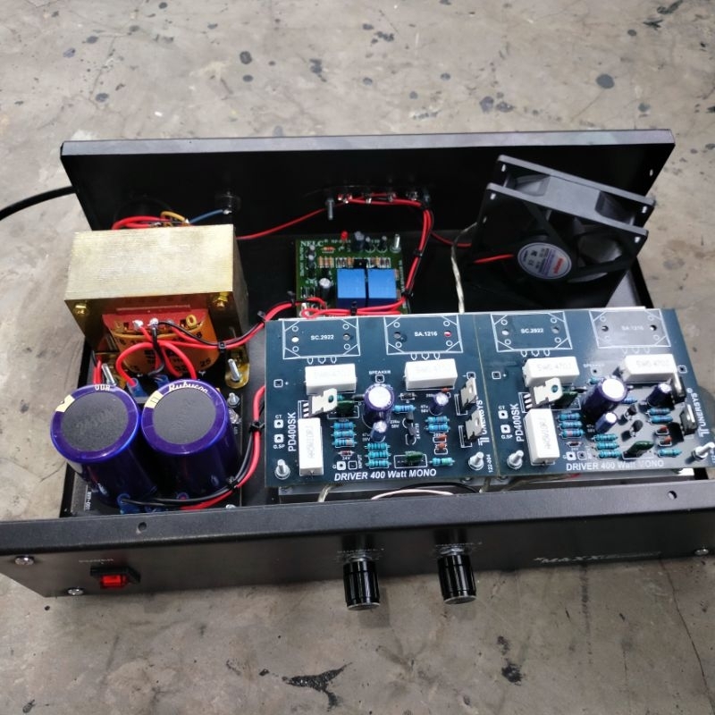 Power Ampli Rakitan 400watt×2