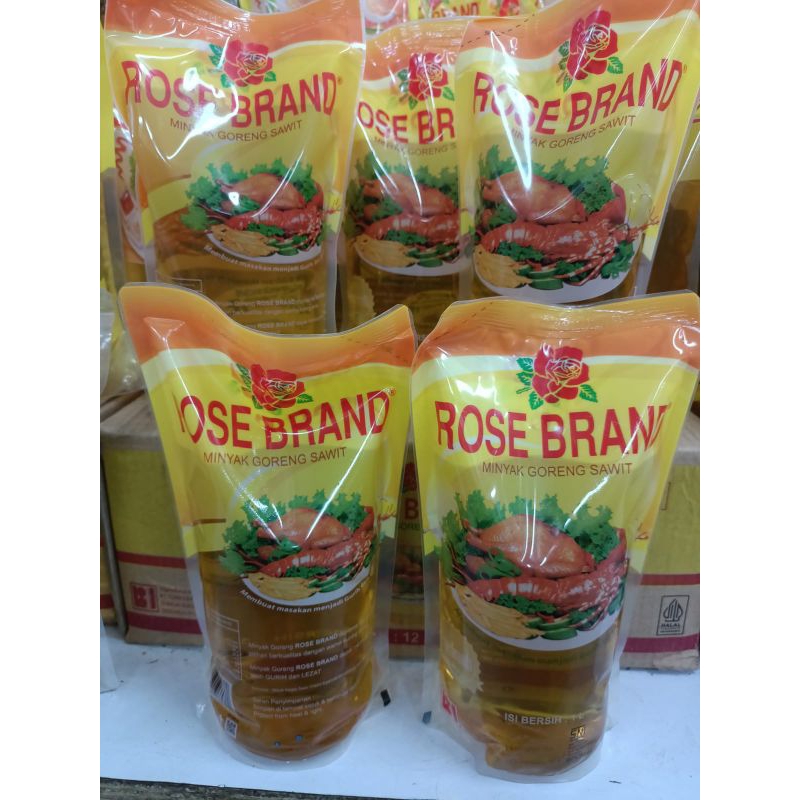 

minyak ROSE BRAND 1 L isi 12 pcs/karton/minyak goreng rose breand 1L