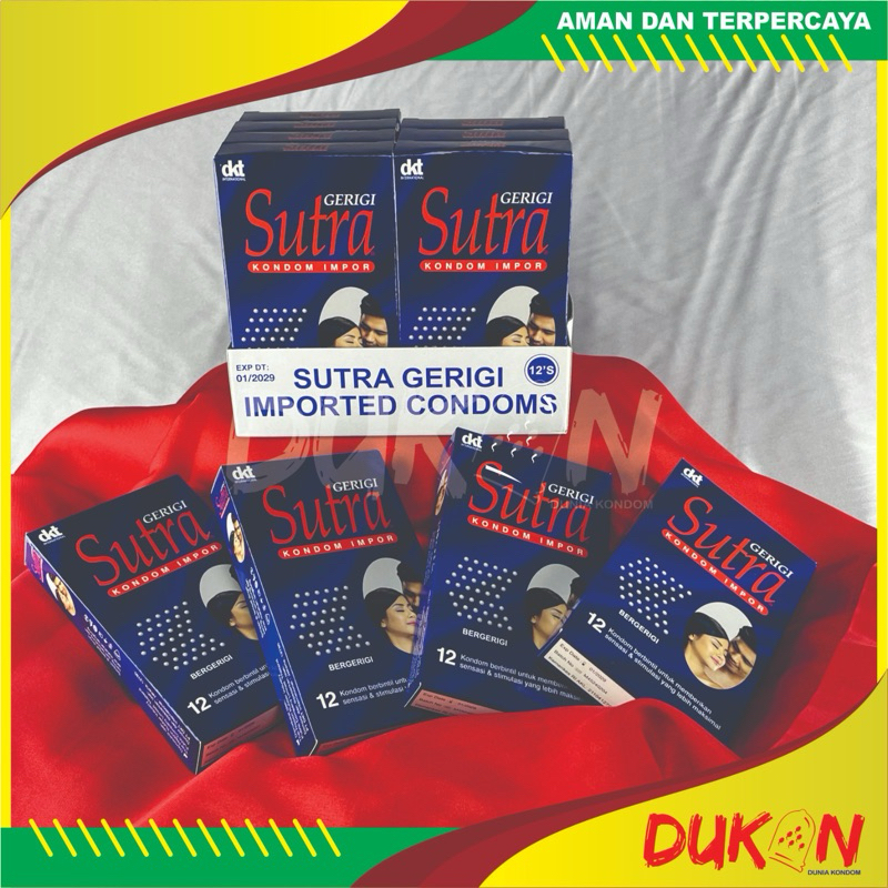 Sutra Gerigi /  Condom Sutra Gerigi (Isi 12 Pcs)