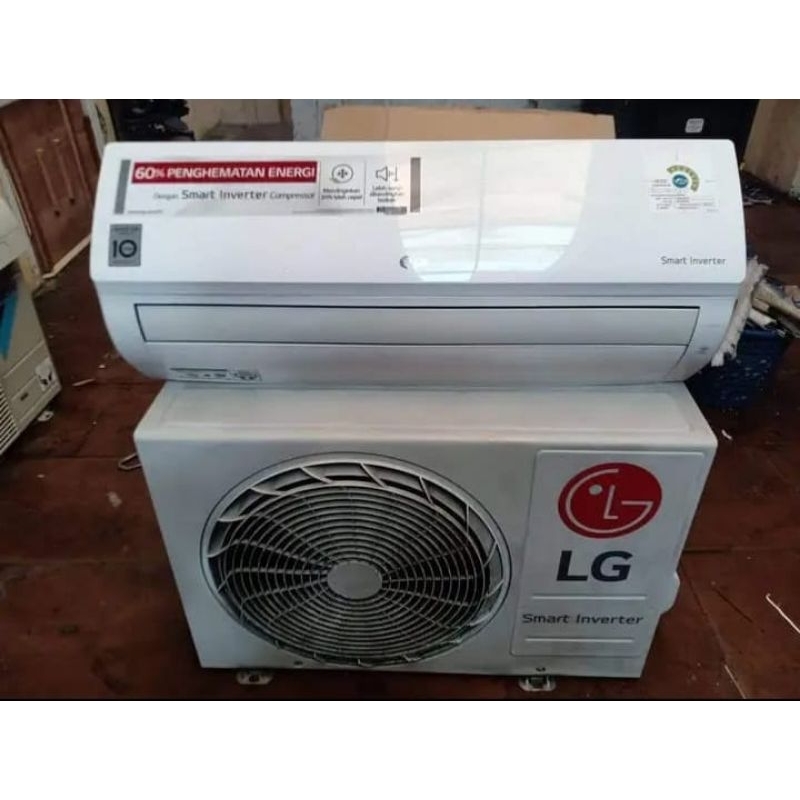 AC SECOND LG DUAL/SMART INVERTER 1/2PK +PASANG