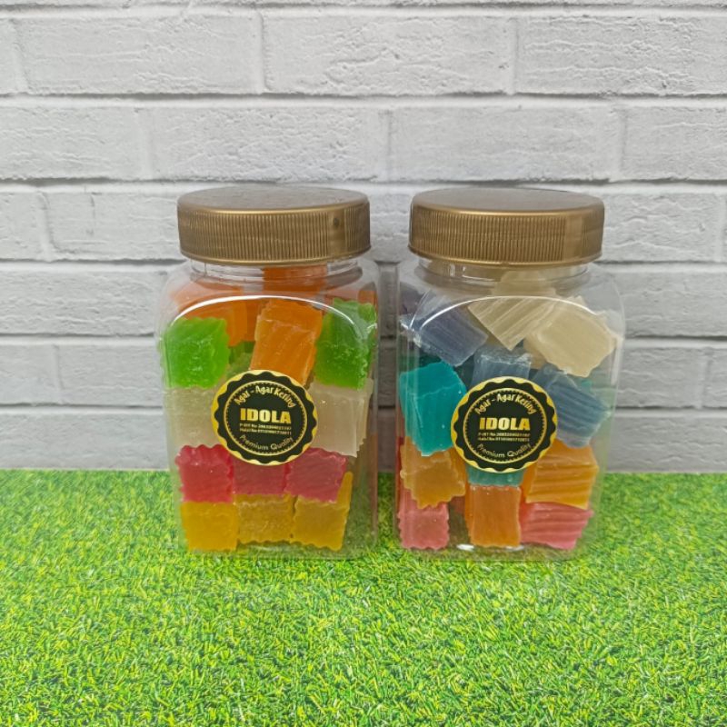 

Manisan Agar - Agar Kering Kemasan Nyobain / Edible Crystal / Crystal Candy / Kohakuto / Permen Kristal