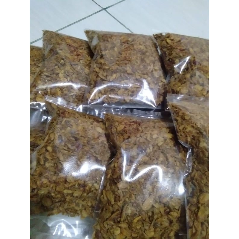 

Bawang Merah Goreng Brebes Grade(B)Renyah Dan Gurih 250gr