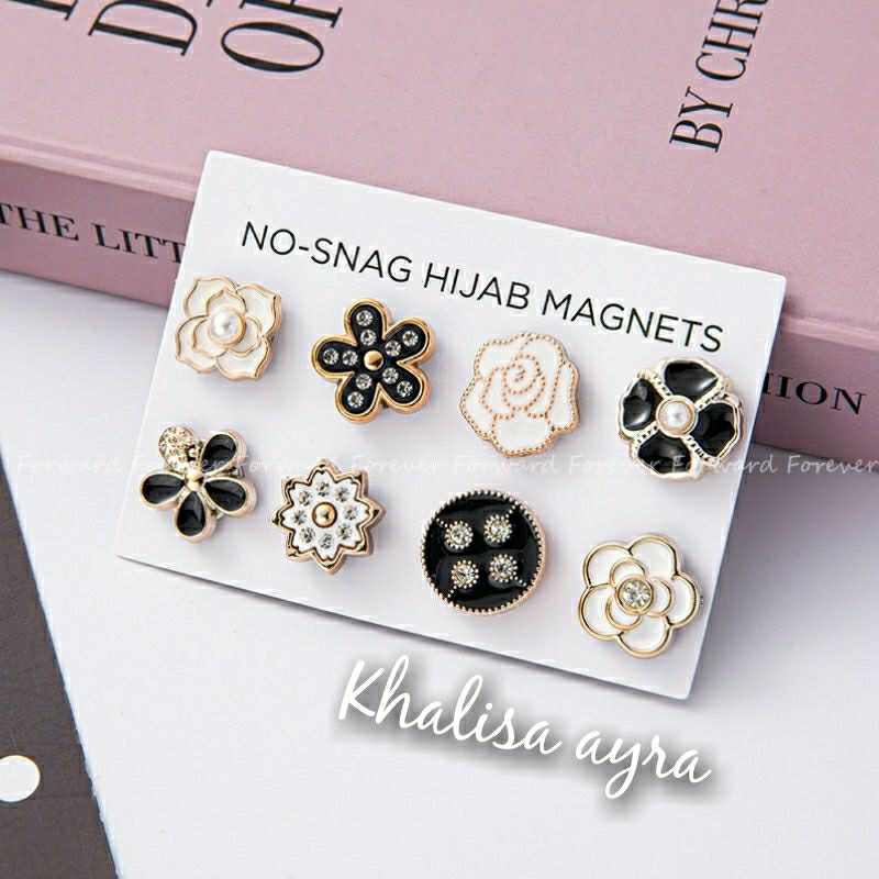 Bros magnet hijab/Bros dagu magnet/Pin magnet