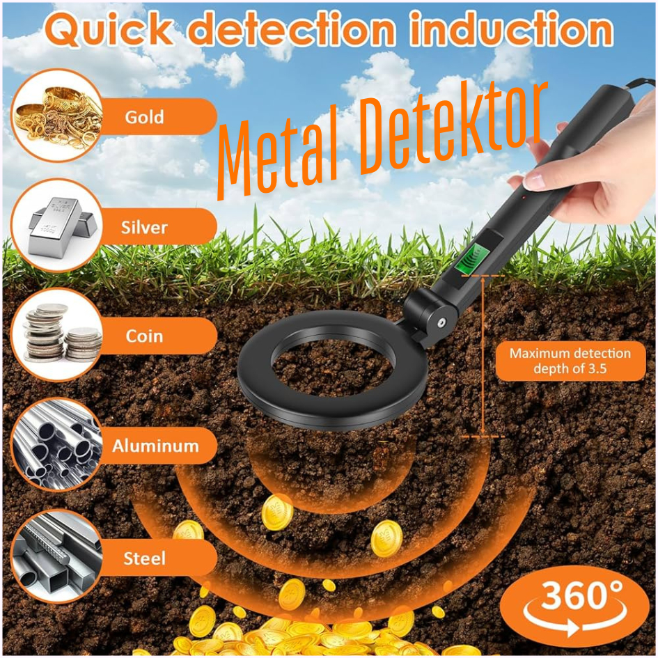 BARU Detektor Logam Emas Dalam Tanah Akurat