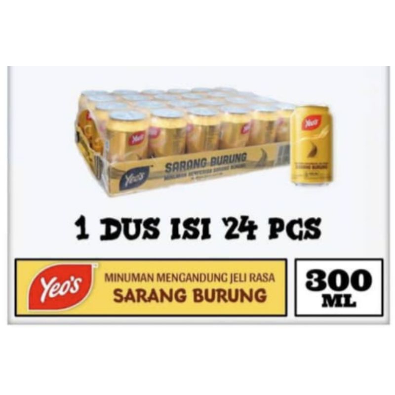 

minuman kaleng Yeos 300ml 1dus 24kaleng