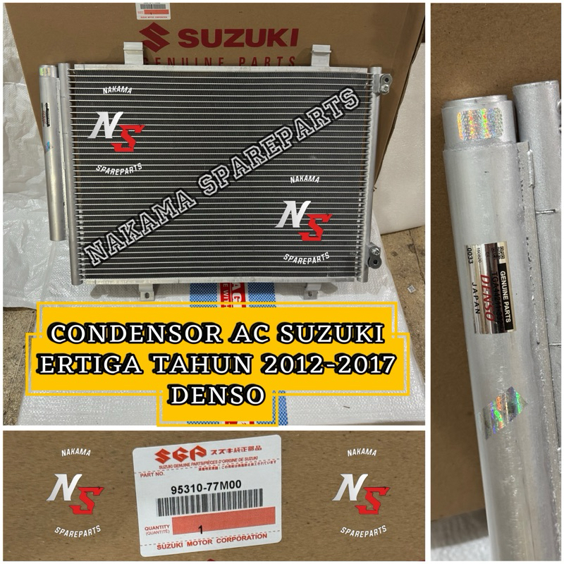 CONDENSOR AC RADIATOR AC ERTIGA 2012-2017 MANUAL MATIC DENSO
