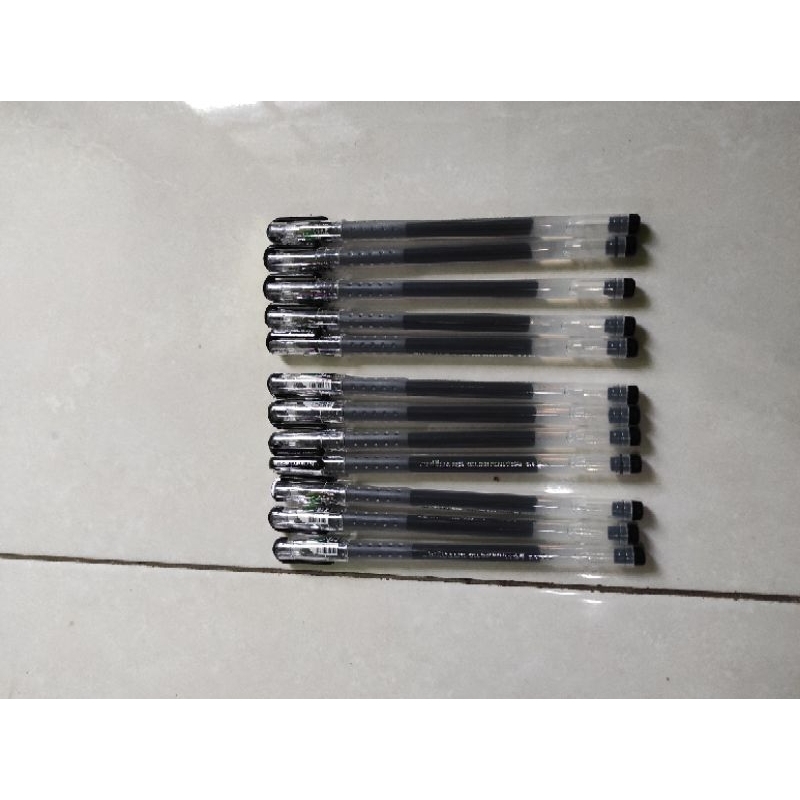 

pulpen Zuixua gel-ink pen 0,4mm hitam new-jell