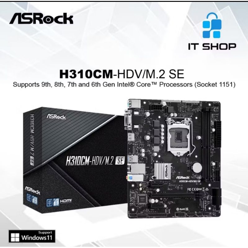 Processor I3-8400 dan Mobo Asrock H310