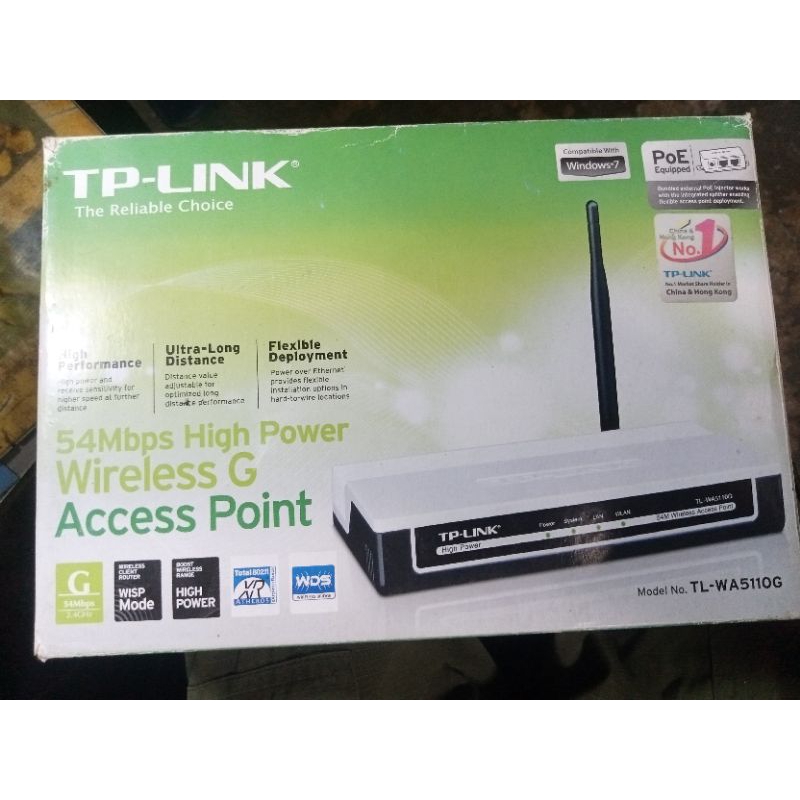 TP LINK TL-WA5110G High Power wireless access point