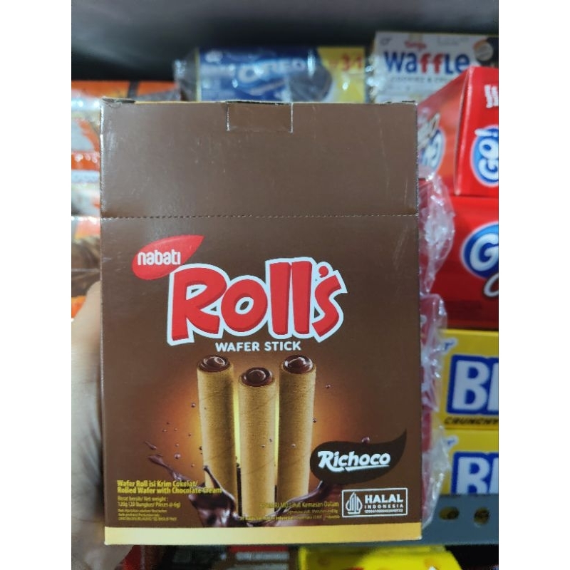 

Nabati Rolls 1 pak isi 20 bks