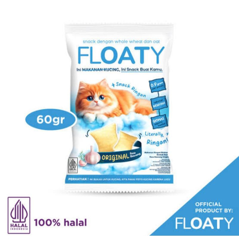 

Floaty pillow snack original / makanan ringan rasa bawang 60gr