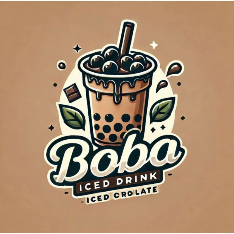 

es lumut Coklat boba
