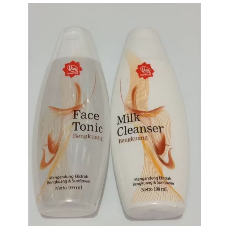 PAKET MURAH VIVA SET LENGKAP MILK CLEANCER FACE TONIC PRODUK VIVA LARIS