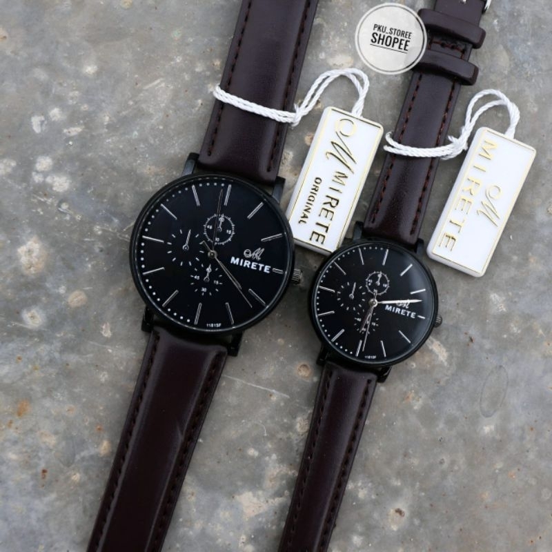 Mirete  Jam Tangan Pria Dan Wanita Original Couple Bisa Satuan / Jam Tangan Cowok Dan Cewek Pasangan