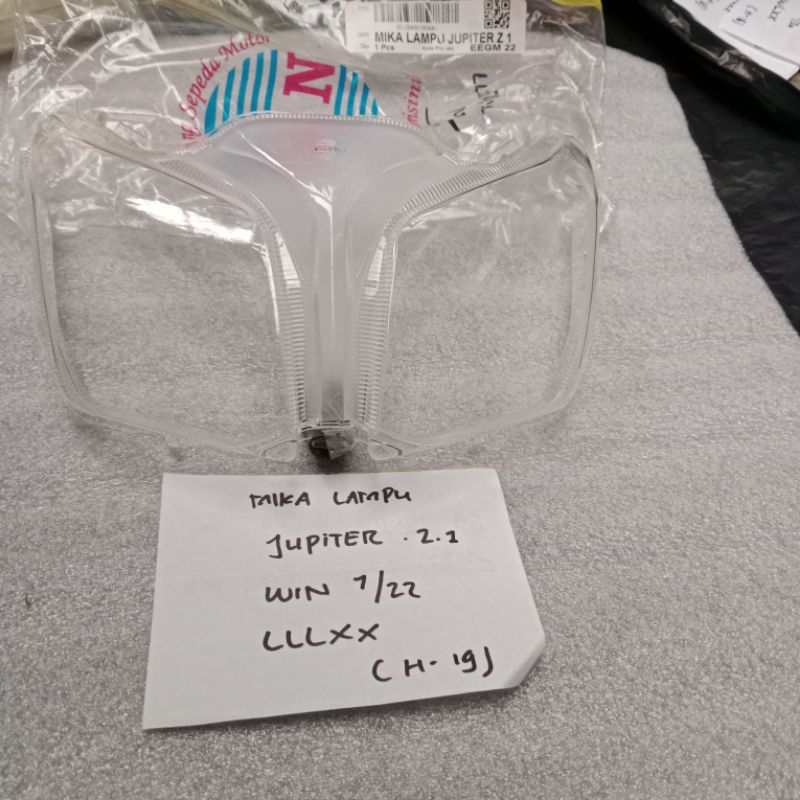 Mika Kaca Lampu Depan Jupiter Z 1 Jupiter Z1 One (WIN)