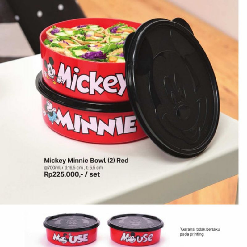 Mickey Minnie Tempat Makan Tupperware (1)