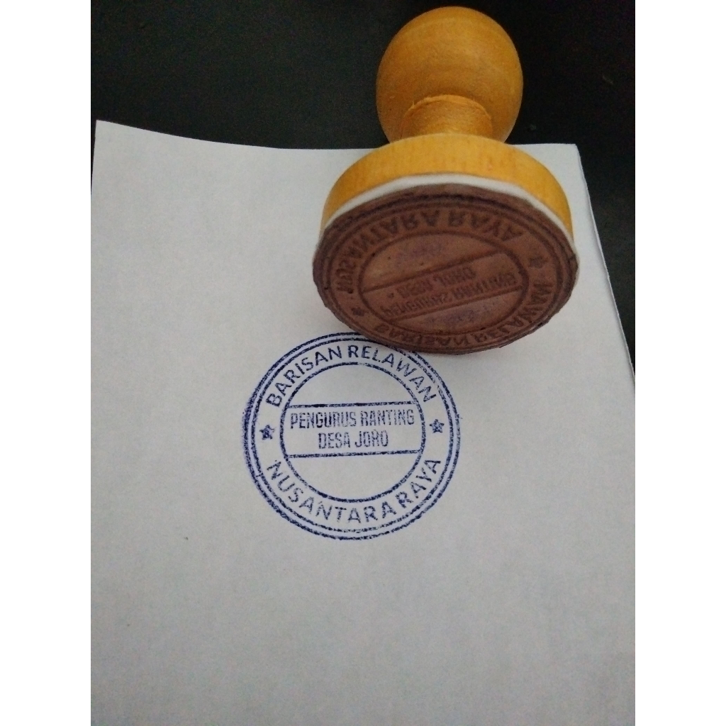 

Stempel Kayu Custom Murah