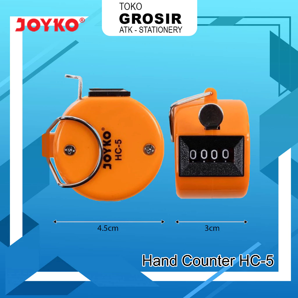

(LIVE) Hand Counter Alat Hitung Joyko HC-5
