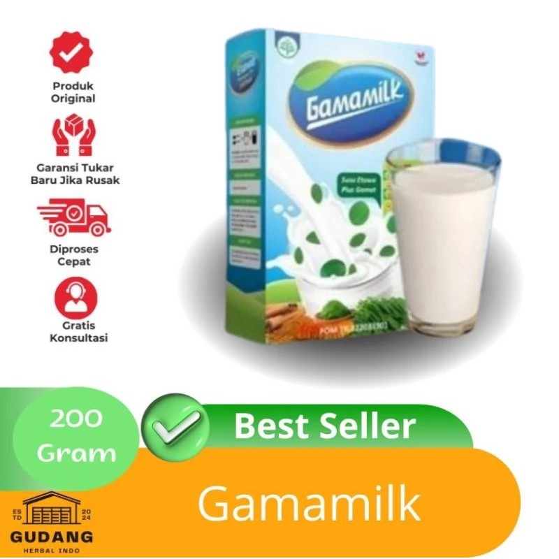 

1 BOX GAMAMILK - Susu Etawa Ekstrak Daun Kelor membantu meredakan Rematik dan Asam Urat HALAL & BPOM