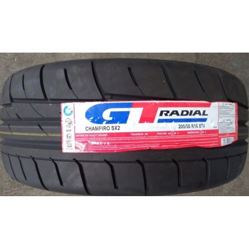 205 / 50 R16 GT RADIAL CHAMPIRO SX2 TERMURAH