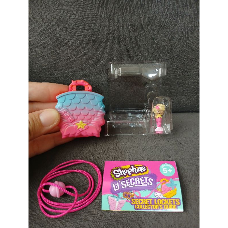 Shopkins lil secrets Locket Mermaid adventure (discolour)