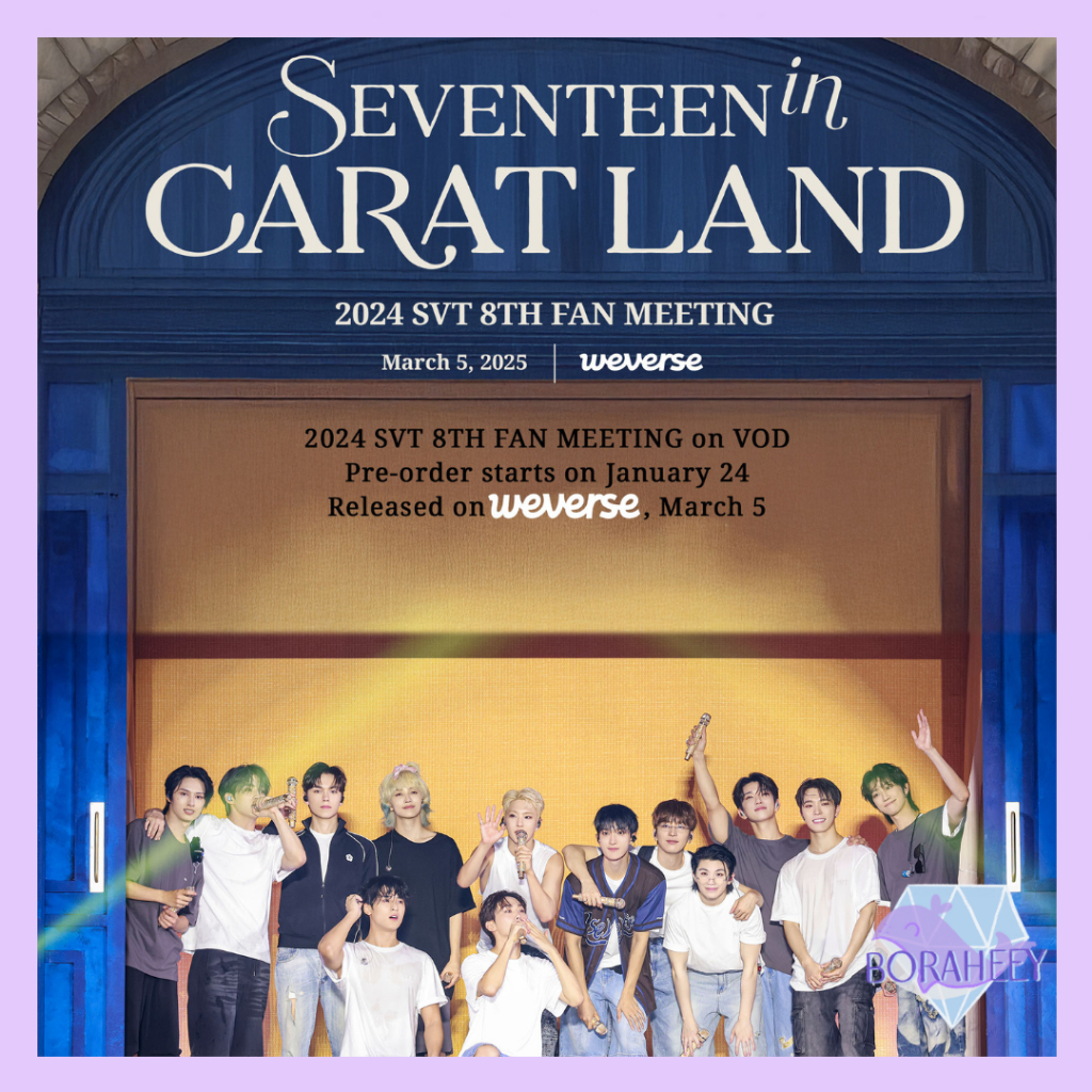 [READY] OFFICIAL MERCH CARATLAND SEVENTEEN 2024