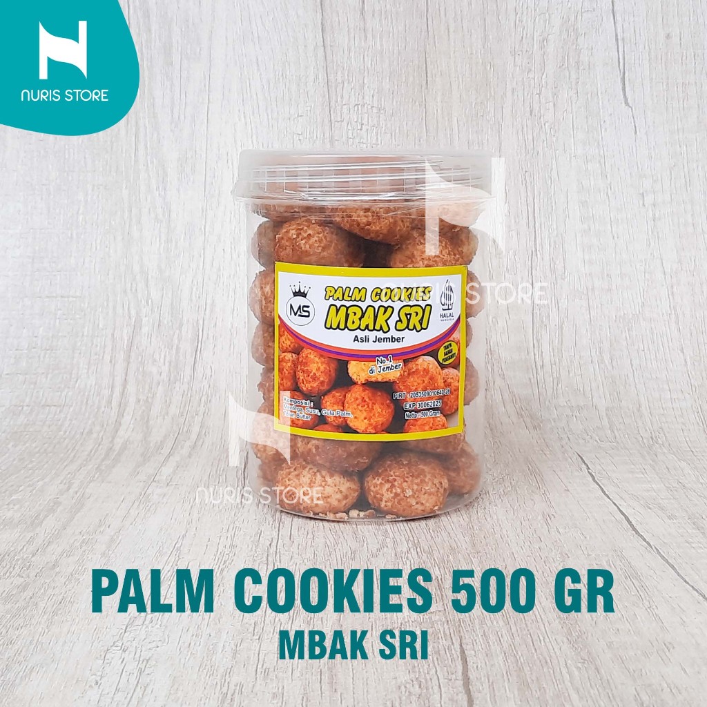 

Palm Cookies 500gr - Mbak Sri Kue Lebaran