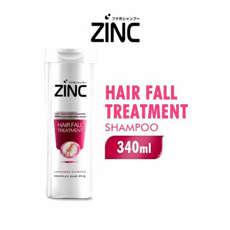 Zinc Sampo 340ml Hair Fall | Refreshing Cool
