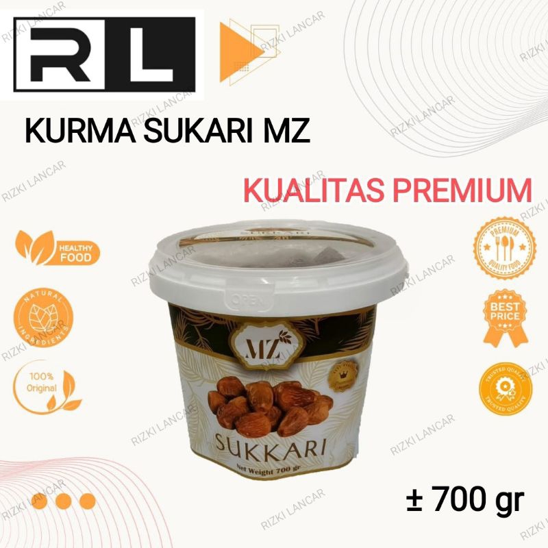 

Kurma Sukari MZ Premium Ember 700 gr