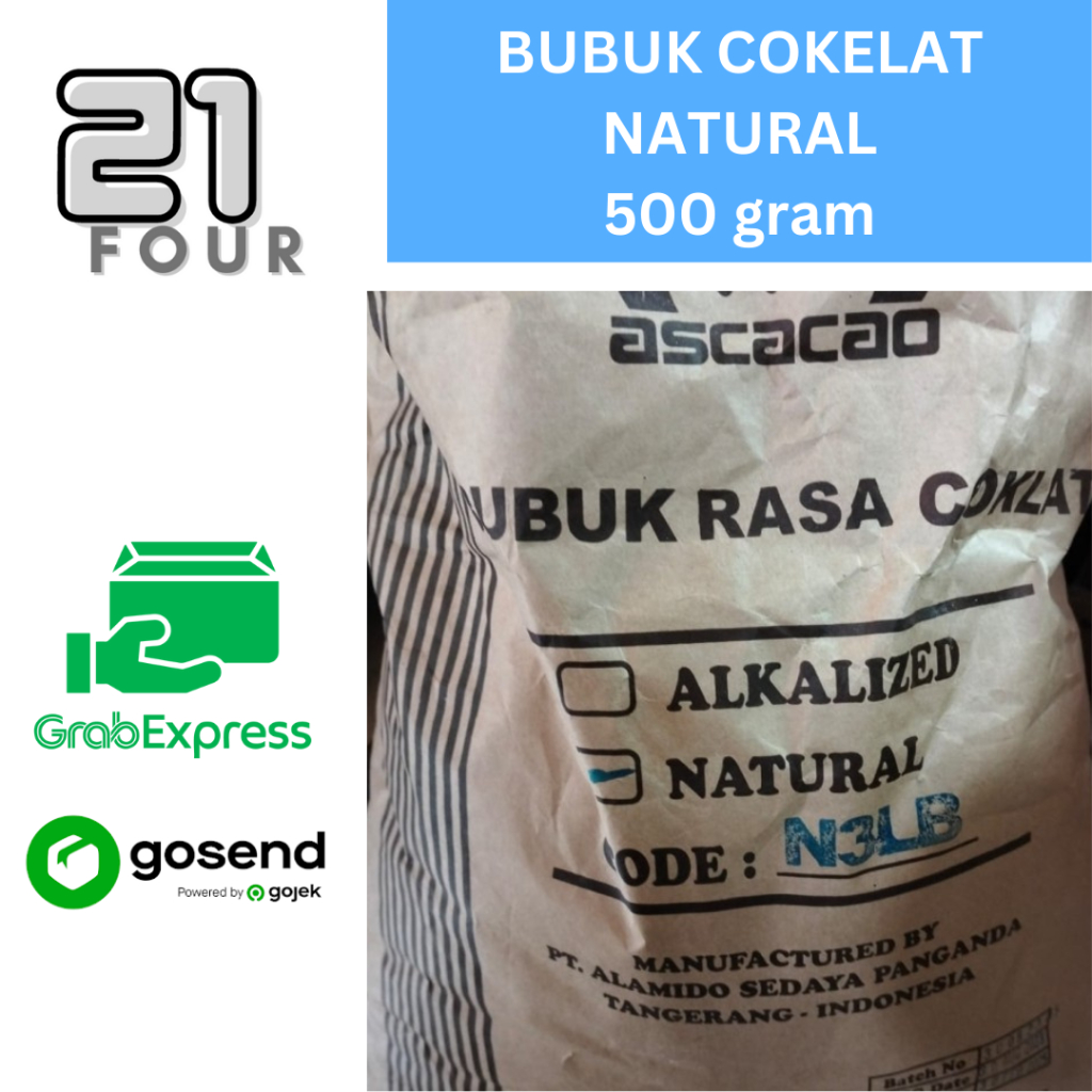 

Bubuk Coklat Tawar Natural Ascacao Kemasan 500 gram