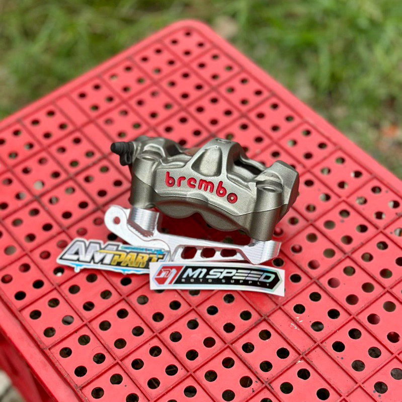 KALIPER BREMBO M50 KIRI ORIGINAL COPOTAN SET BREKET KALIPER M1 SPEED