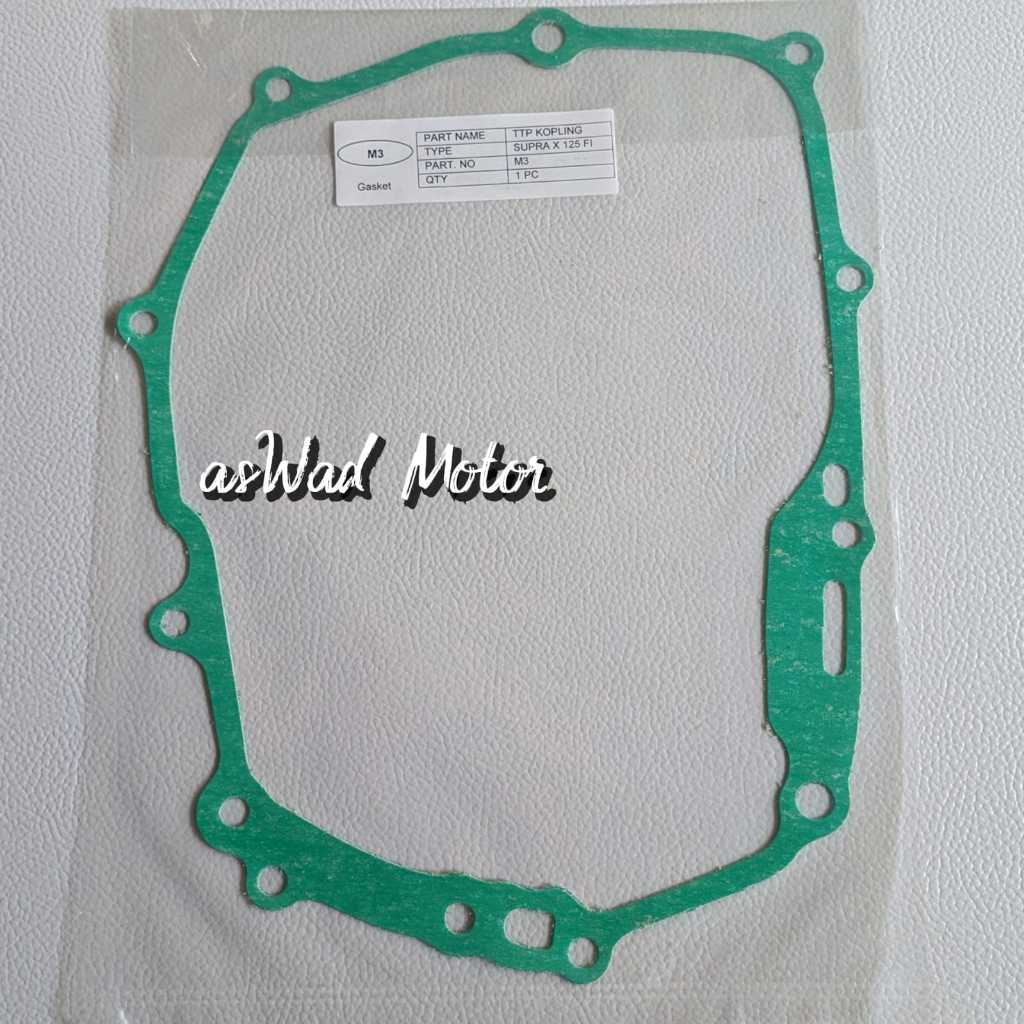Paking Kopling Honda Supra X 125 FI/ Paking Kopling / Paking Magnit / Gasket Kertas Blok Mesin Motor