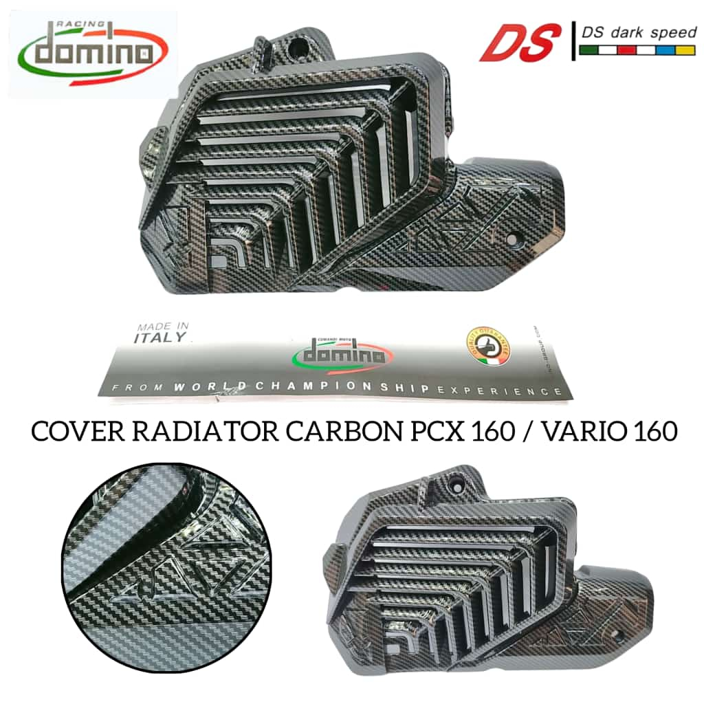 COVER RADIATOR CARBON PCX 160 / VARIO 160