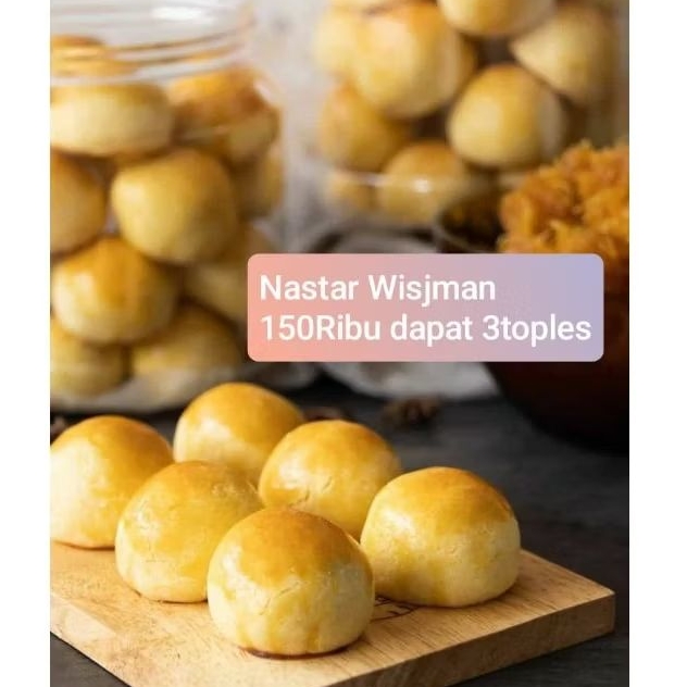 

Nastar premium butter Wisjman @250 gram