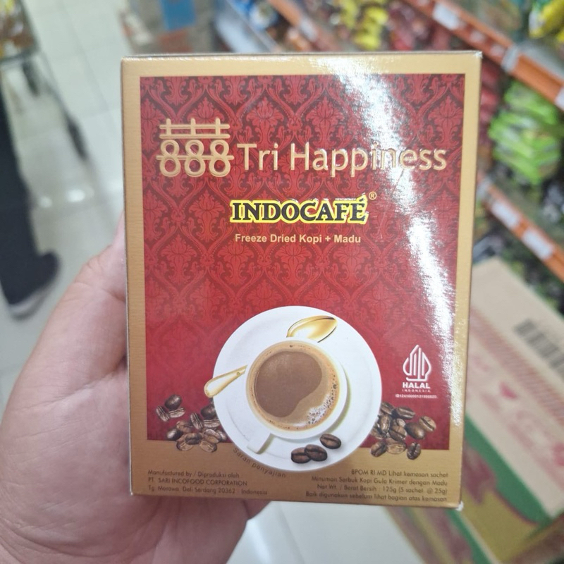 

INDOCAFE TRI Happiness 125gram