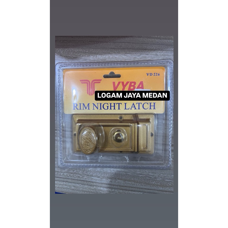 KUNCI PINTU OTOMATIS VYBA / VYBA RIM NIGHT LATCH / KUNCI KODOK VYBA