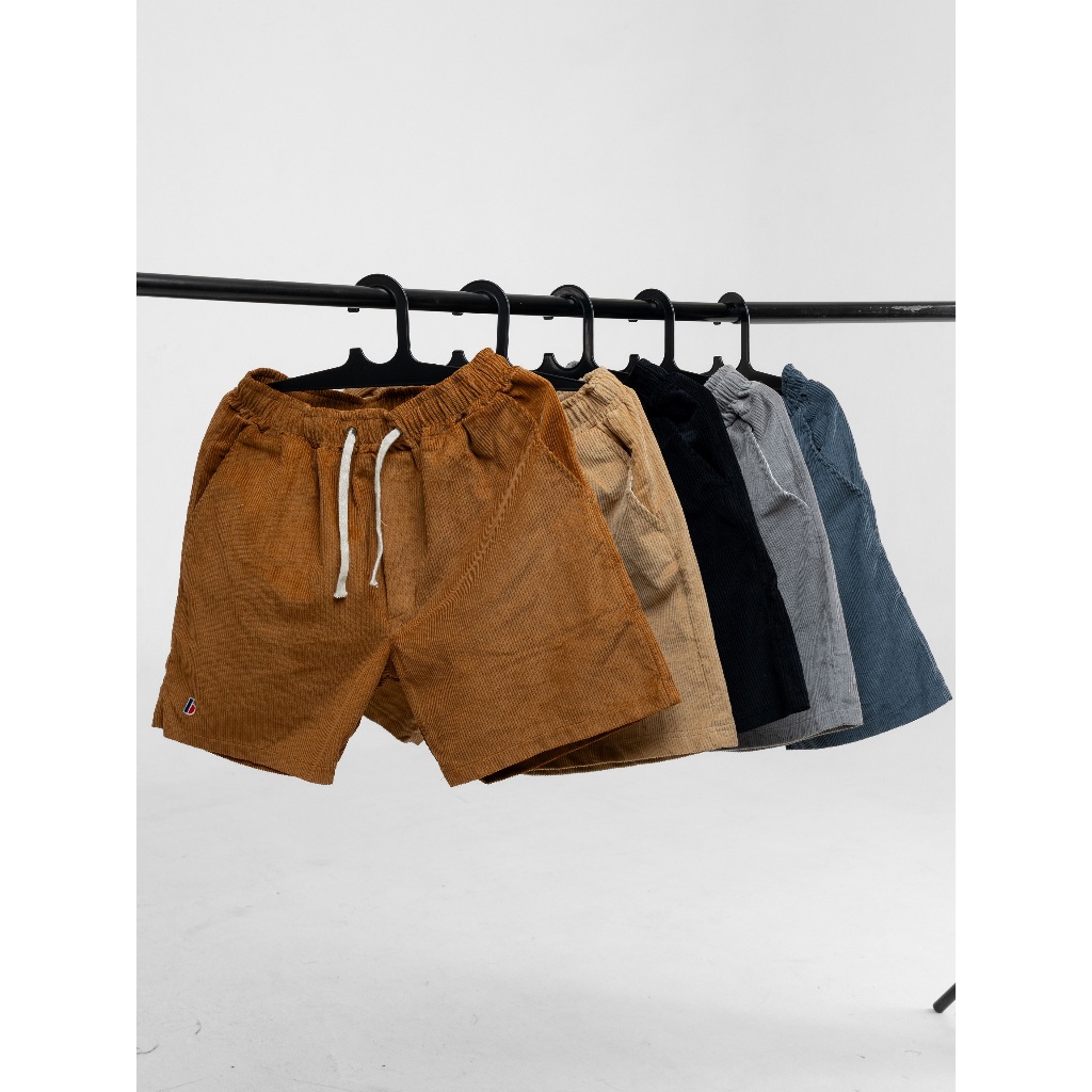 Benidson Boardshort Celana Pendek Corduroy Bordir