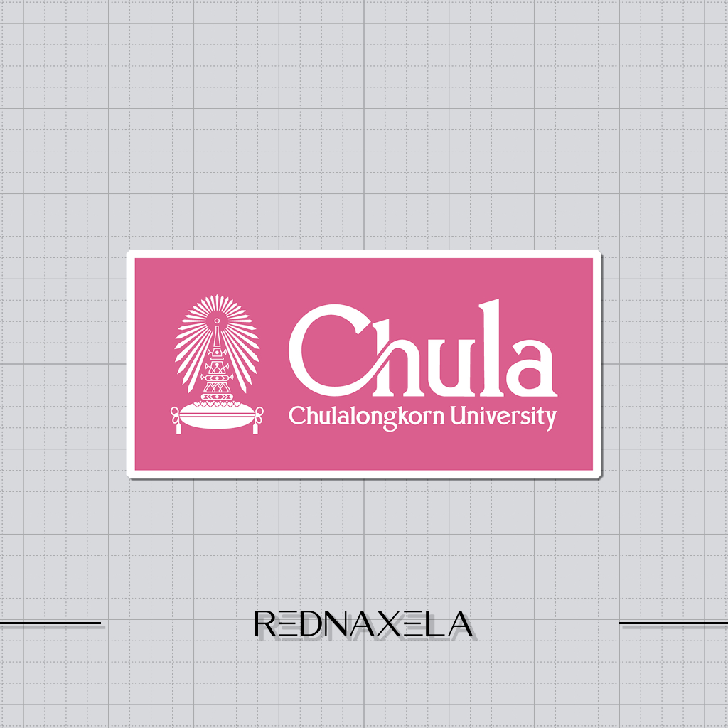 

Stiker Vinyl Chulalongkorn University Logo Stiker Laptop High Quality Waterproof Sticker