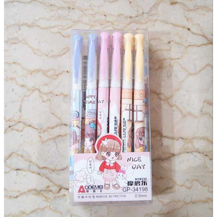 

ERASABLE PEN / Pulpen Bisa Dihapus Warna Lucu GP- 34198